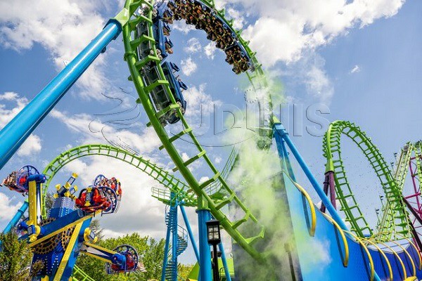 amusement rides and park infrastructure
