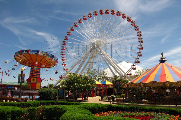 amusement park construction and layout