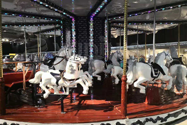 carousel carriages and canopy